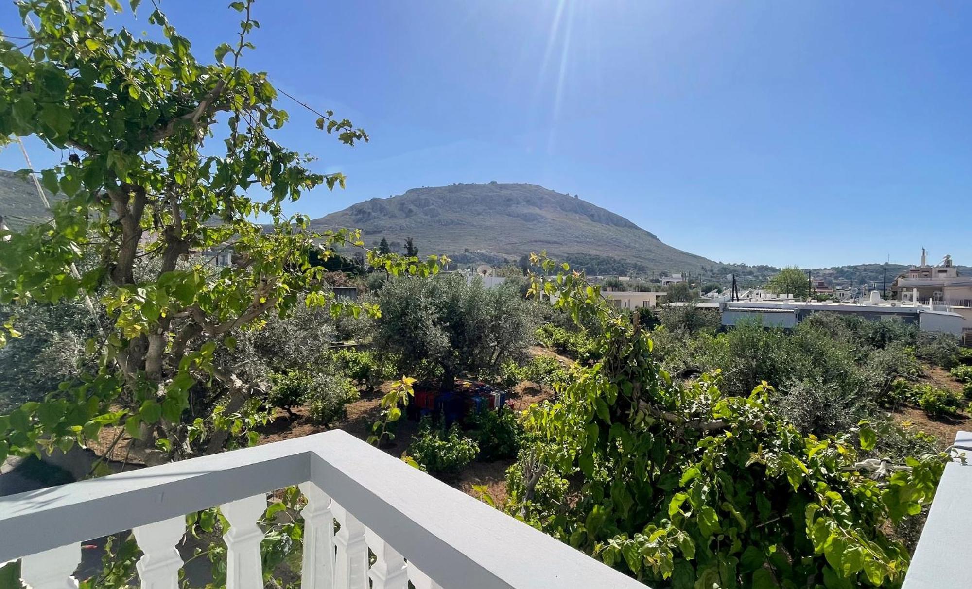 Cozy Archangelos Apartments With Private Parking Buitenkant foto